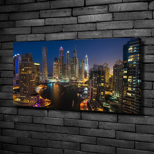Canvas schilderij Dubai Marina
