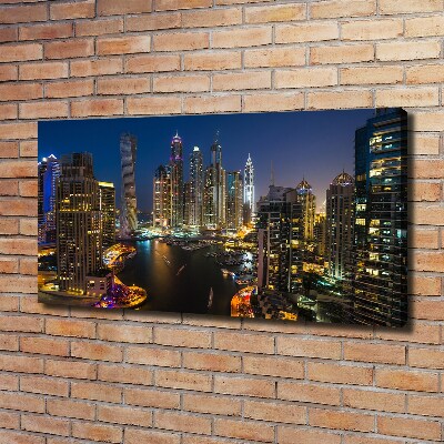 Canvas schilderij Dubai Marina