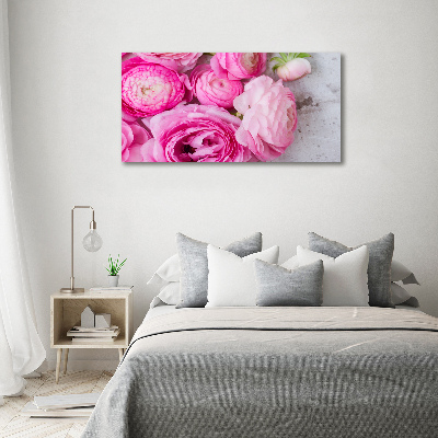 Canvas schilderij Wilde rozen