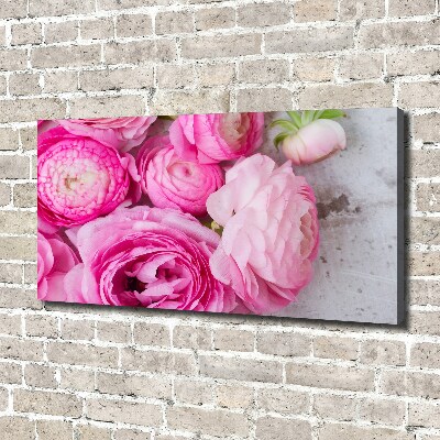 Canvas schilderij Wilde rozen