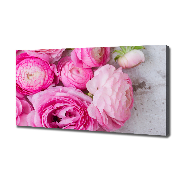 Canvas schilderij Wilde rozen