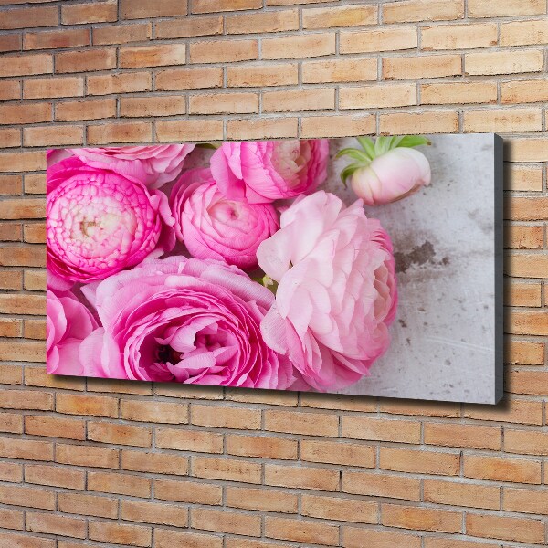 Canvas schilderij Wilde rozen