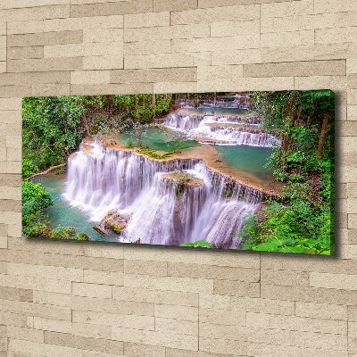 Canvas schilderij Thaise waterval