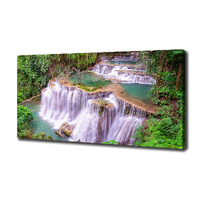 Canvas schilderij Thaise waterval