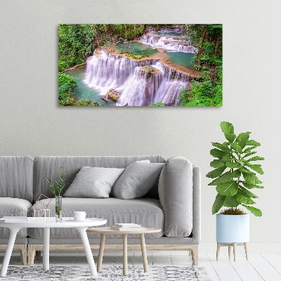 Canvas schilderij Thaise waterval