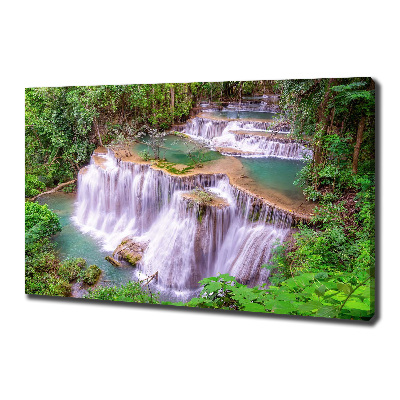 Canvas schilderij Thaise waterval