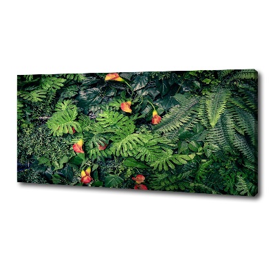 Schilderij op canvas Exotische jungle