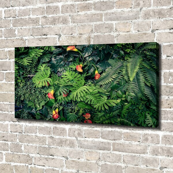 Schilderij op canvas Exotische jungle