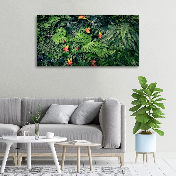 Schilderij op canvas Exotische jungle