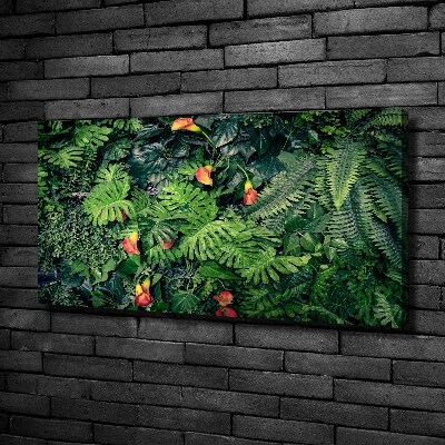 Schilderij op canvas Exotische jungle