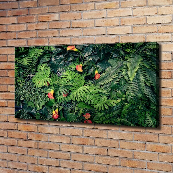 Schilderij op canvas Exotische jungle