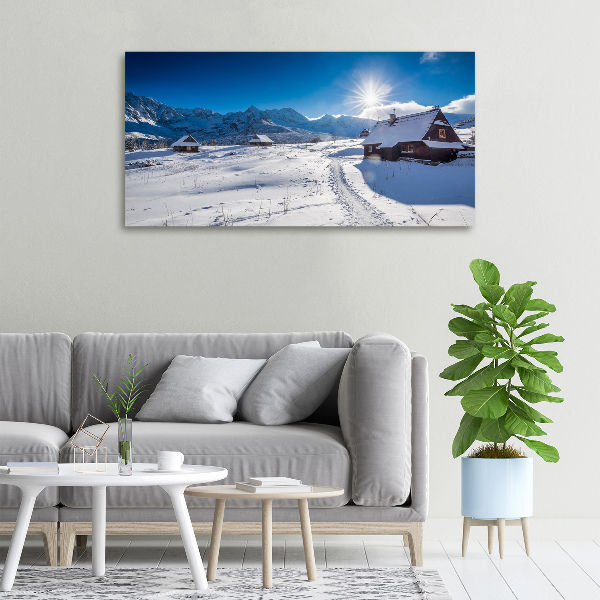 Foto obraz canvas Hale Tatry