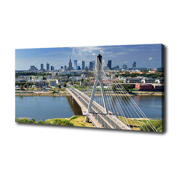 Schilderij op canvas Warschau, Polen