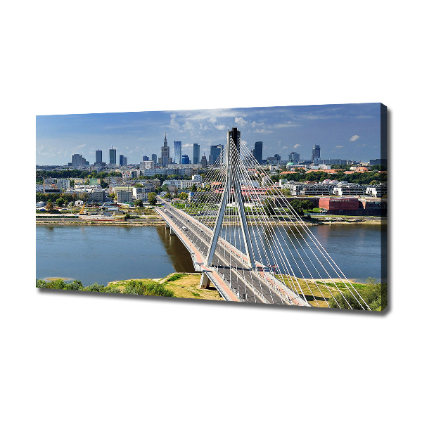 Schilderij op canvas Warschau, Polen