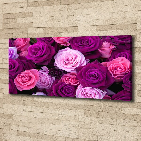 Foto op canvas Rozen
