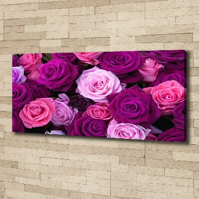 Foto op canvas Rozen