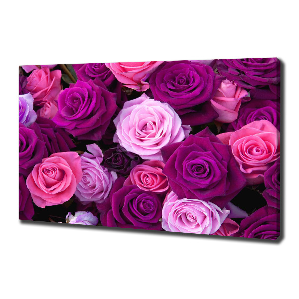 Foto op canvas Rozen