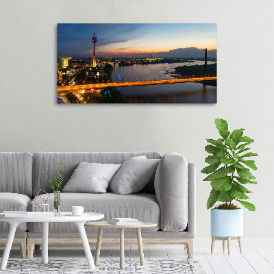 Canvas foto Düsseldorf, Duitsland