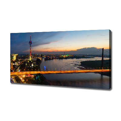 Canvas foto Düsseldorf, Duitsland