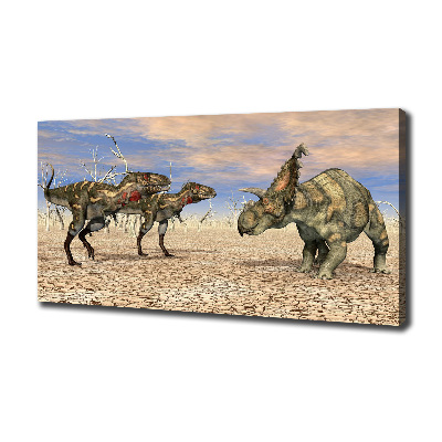 Canvas foto Dinosaurussen