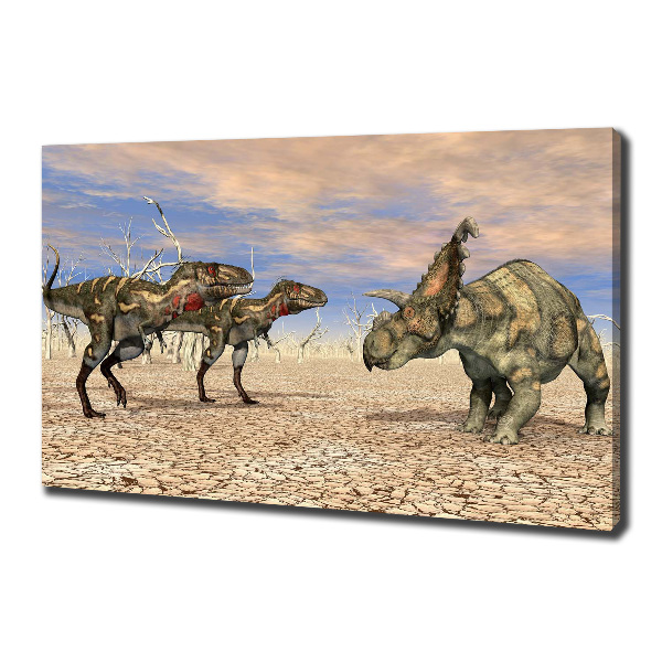 Canvas foto Dinosaurussen