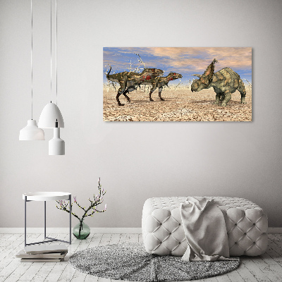 Canvas foto Dinosaurussen