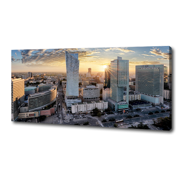 Schilderij op canvas Warschau, Polen