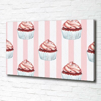 Canvas foto Cupcakes