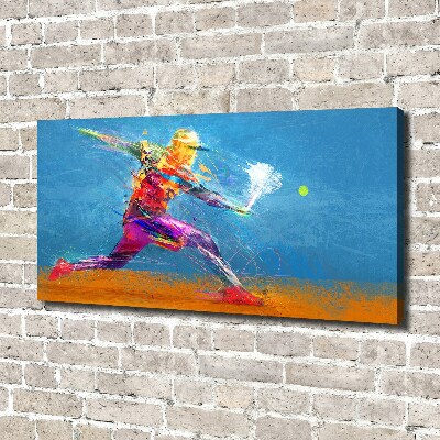 Foto op canvas Tennisspeler