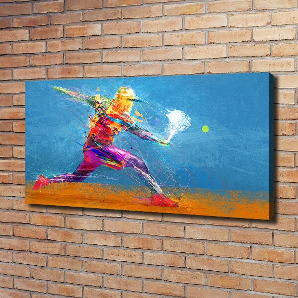 Foto op canvas Tennisspeler