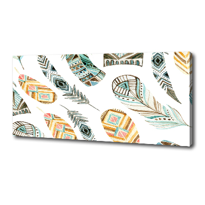 Foto op canvas Etnische veren