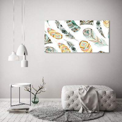 Foto op canvas Etnische veren