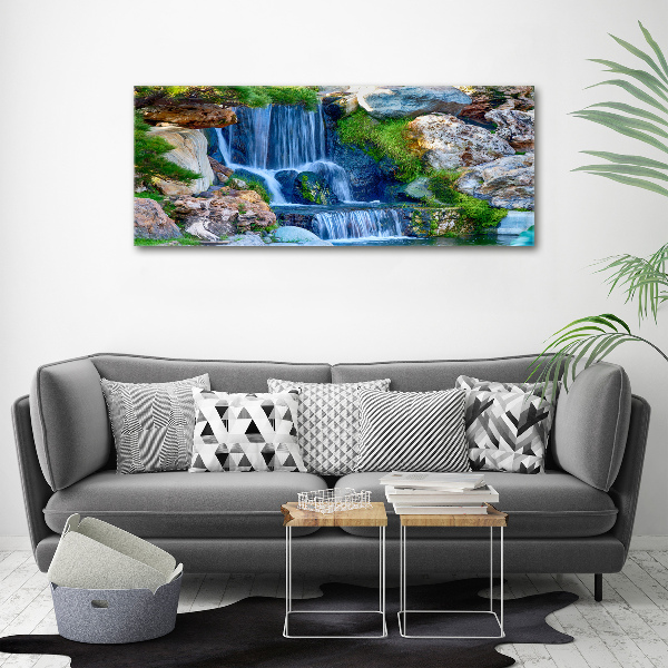Foto canvas Waterval