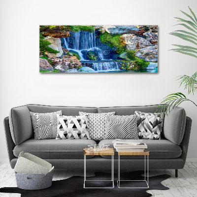 Foto canvas Waterval