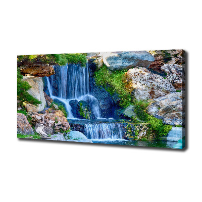 Foto canvas Waterval