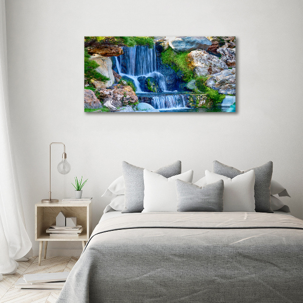 Foto canvas Waterval