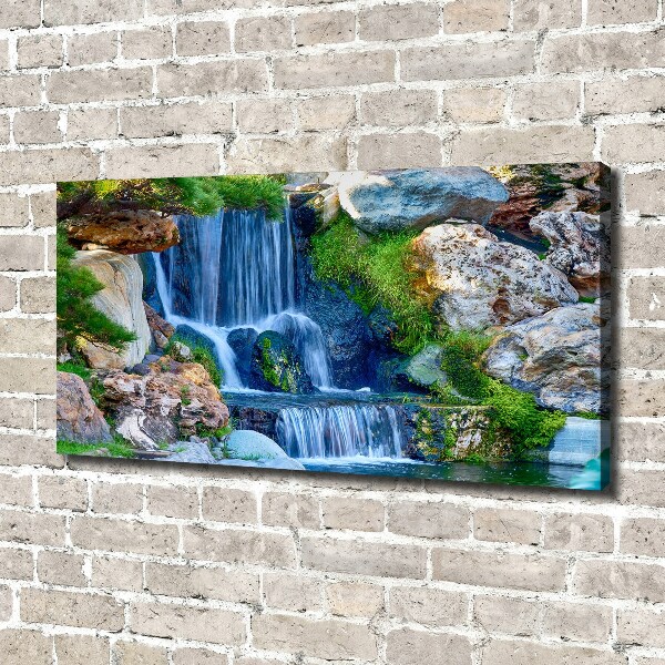 Foto canvas Waterval