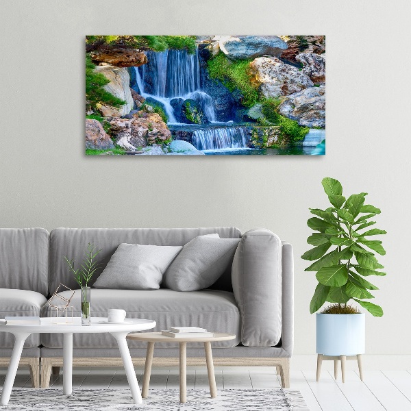 Foto canvas Waterval