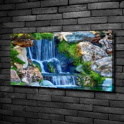 Foto canvas Waterval