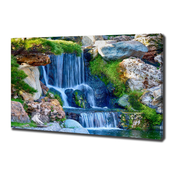 Foto canvas Waterval