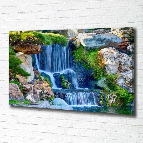 Foto canvas Waterval