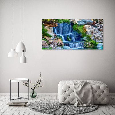 Foto canvas Waterval