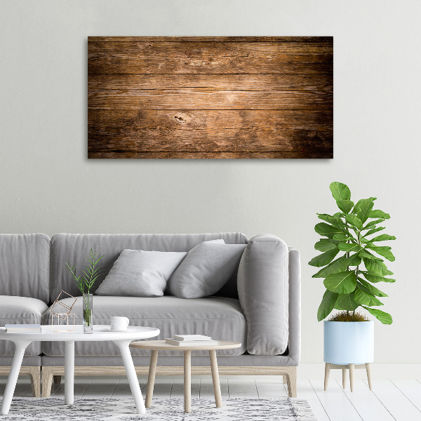 Foto op canvas Houten achtergrond