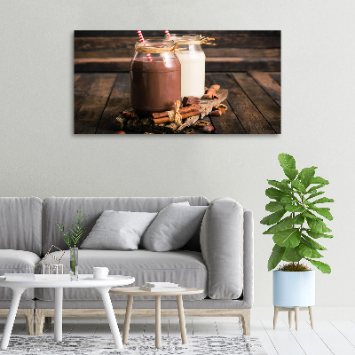 Schilderij op canvas Cocktails in potjes