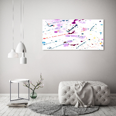 Schilderij op canvas Abstracte vlekken