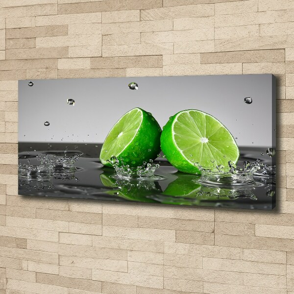 Foto op canvas Kalk in water