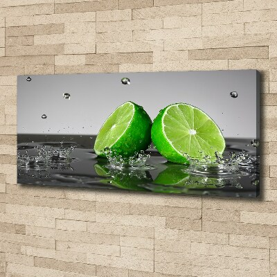 Foto op canvas Kalk in water