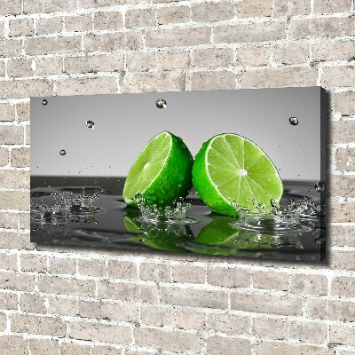 Foto op canvas Kalk in water