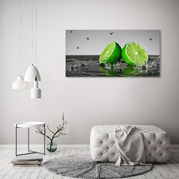 Foto op canvas Kalk in water