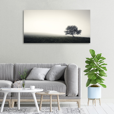 Foto op canvas Eenzame boom